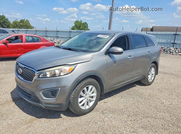 5XYPG4A33JG425640 2018 KIA SORENTO Silver Rear left