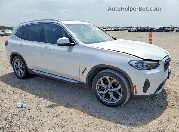 5UX43DP02P9S75220 2023 BMW X3 White Դիմացի տեսք