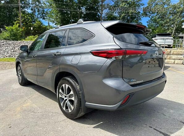 5TDKDRBH1PS008667 2023 TOYOTA HIGHLANDER Gray Հետևի աջ