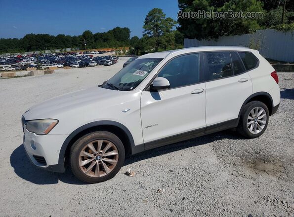 5UXWY3C57G0N86796 2016 BMW X3 White უკანა მარცხენა
