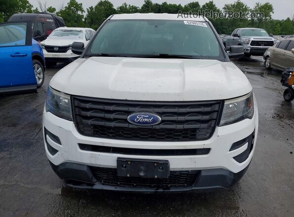 1FM5K8AR4KGB22927 2019 FORD EXPLORER White Rear view