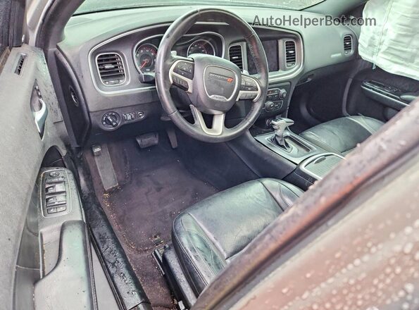 2C3CDXCT1HH595954 2017 DODGE CHARGER Gray Սարքավորումների վահանակի տեսք