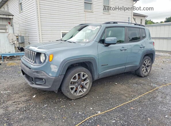 ZACCJBBT8GPD28347 2016 JEEP RENEGADE Blue Rear left