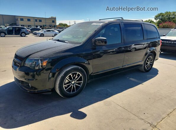 2C4RDGEGXKR595782 2019 DODGE CARAVAN Black უკანა მარცხენა