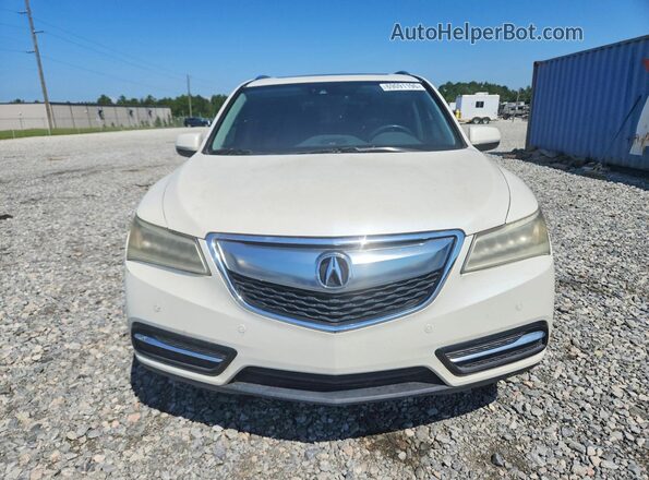 5FRYD3H9XGB016163 2016 ACURA MDX White Հետևի տեսք