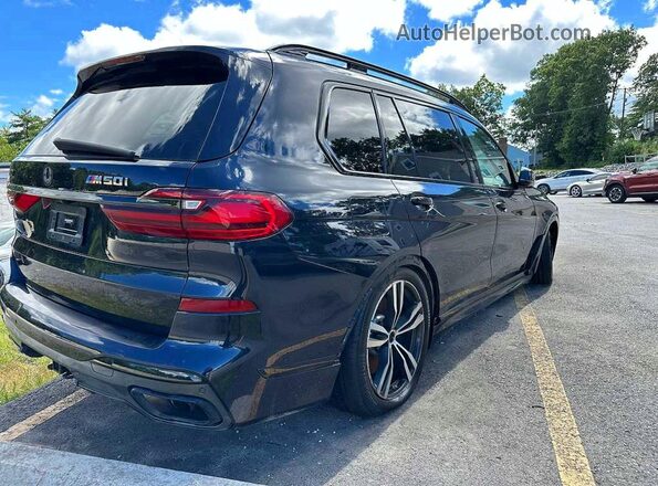 5UXCX6C06N9N10085 2022 BMW X7 Черный Передняя правая четверть
