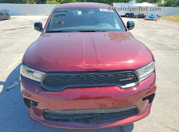 1C4RDJDG4SC544477 2025 DODGE DURANGO Red Vista trasera