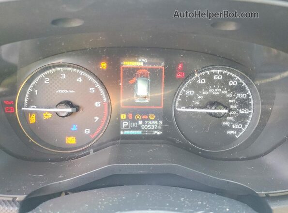JF2SKACC4KH470293 2019 SUBARU FORESTER Gray Вид задніх сидінь