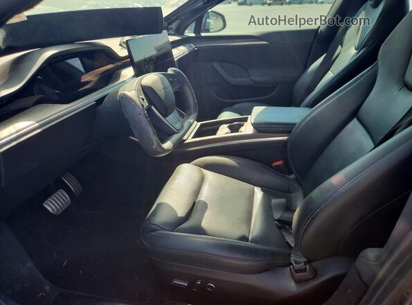 5YJSA1E58NF478188 2022 TESLA MODEL Gray Dashboard view