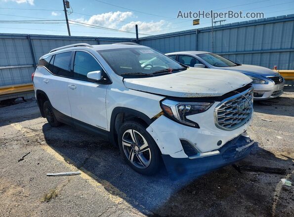 3GKALVEV4JL356215 2018 GMC TERRAIN White Вид спереду