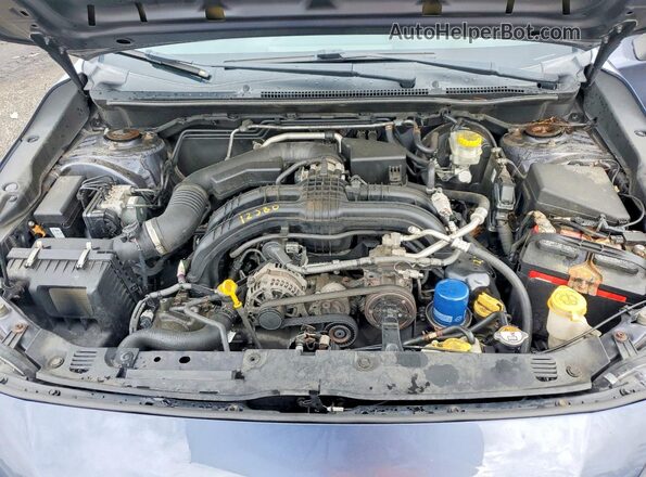 4S3GKAA63H3613144 2017 SUBARU IMPREZA Blue Vista del compartimento del motor