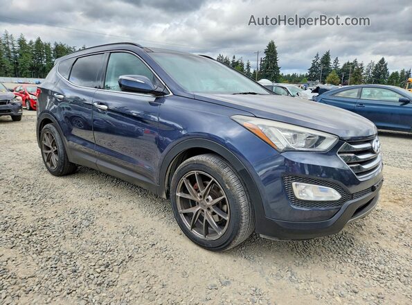 5XYZWDLA6GG354353 2016 HYUNDAI SANTA Charcoal წინა ხედი