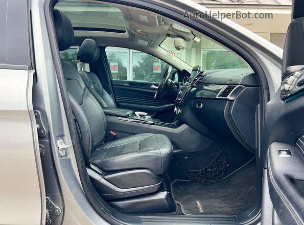 4JGED6EB1GA016666 2016 MERCEDES-BENZ GLE Gray წინა ხედი