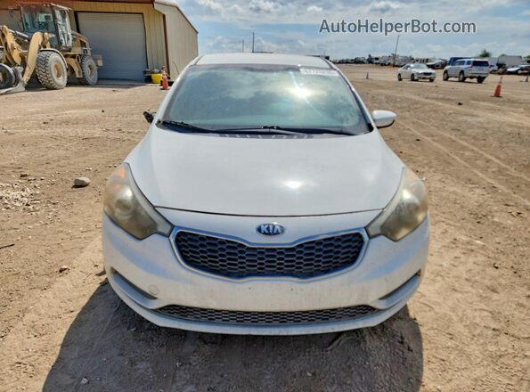 KNAFK4A66G5438871 2016 KIA FORTE White Widok z tyłu