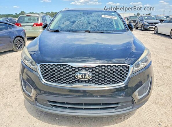 5XYPGDA30GG162600 2016 KIA SORENTO Black Rear view
