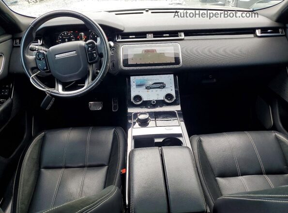 SALYL2RV3JA745897 2018 LAND ROVER RANGE Silver Instrument cluster view