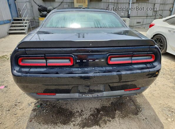 2C3CDZAG4KH521839 2019 DODGE CHALLENGER Black Вид салону спереду