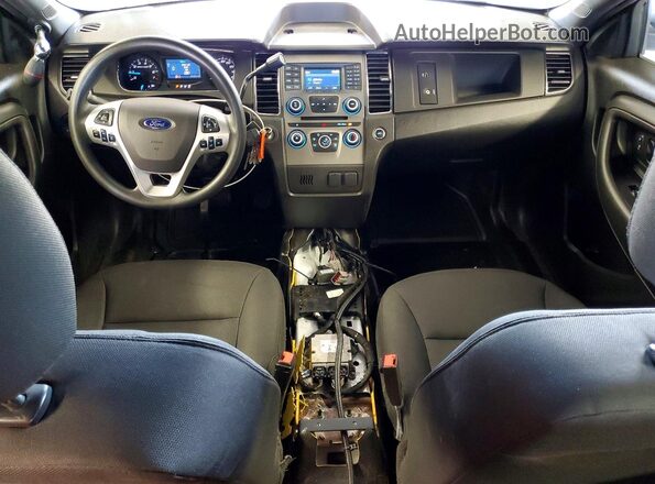 1FAHP2MK8JG127146 2018 FORD TAURUS White Вид щитка приладів