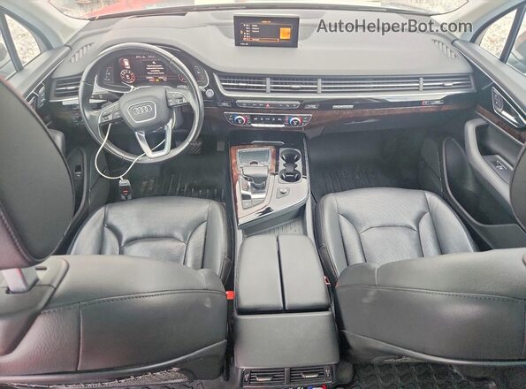 WA1VAAF76JD023641 2018 AUDI Q7 Gray Instrument cluster view
