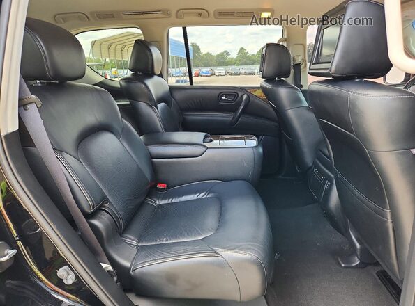 JN8AZ2NE5G9126519 2016 INFINITI QX80 Black Вид підкапотного простору