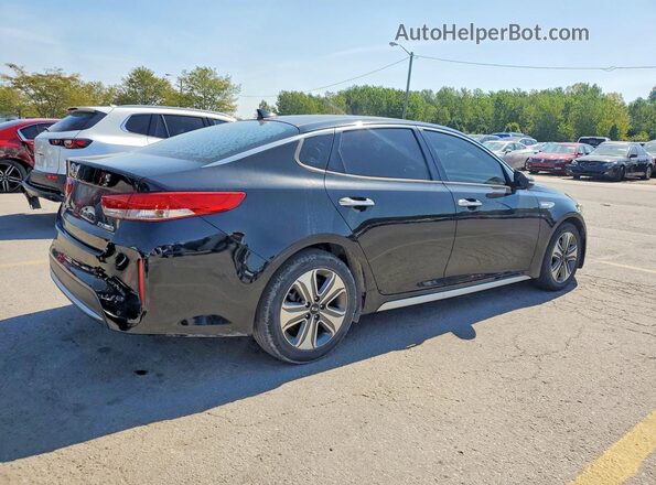 KNAGU4LC7H5007992 2017 KIA OPTIMA Black Przód prawy