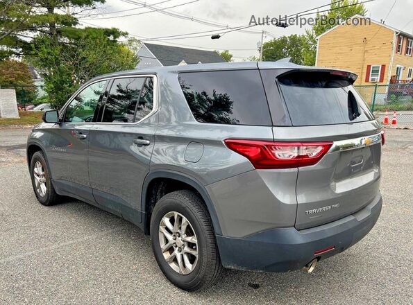 1GNEVFKW2JJ166728 2018 CHEVROLET TRAVERSE Gray წინა მარჯვენა