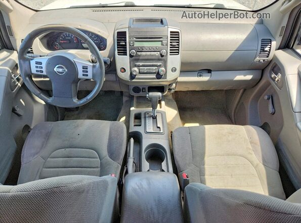 1N6BD0CT2GN902467 2016 NISSAN FRONTIER White ხელსაწყოთა პანელის ხედი