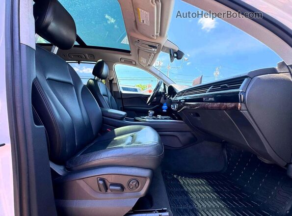 WA1VAAF76JD013370 2018 AUDI Q7 White წინა ხედი