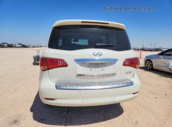 JN8AZ2NE0H9150485 2017 INFINITI QX80 White Front interior view