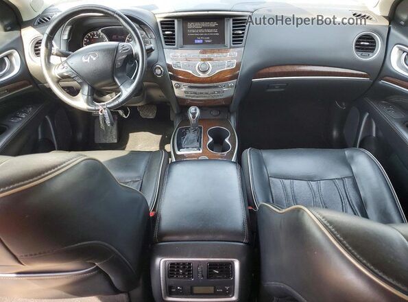 5N1DL0MM9KC558366 2019 INFINITI QX60 Charcoal Widok zestawu wskaźników