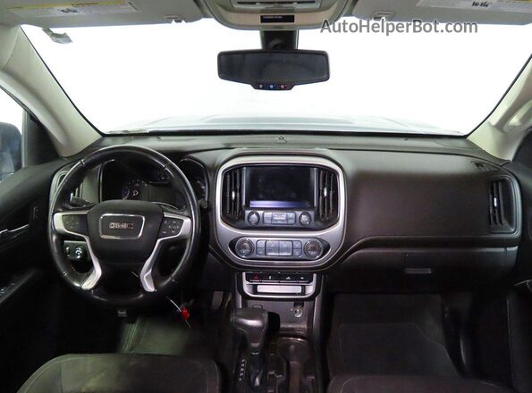 1GTG5CEN2J1297063 2018 GMC CANYON Gray Вид підкапотного простору