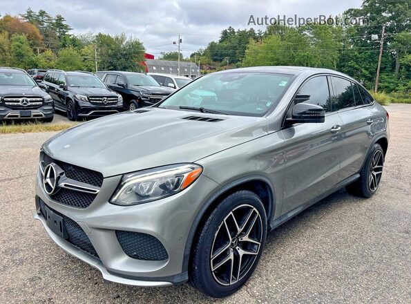 4JGED6EB1GA016666 2016 MERCEDES-BENZ GLE Gray უკანა მარცხენა