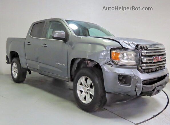 1GTG5CEN2J1297063 2018 GMC CANYON Gray Задня ліва чверть