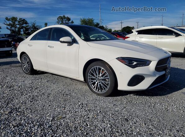 W1K5J4GB5SN522605 2025 MERCEDES-BENZ CLA-CLASS Белый Вид спереди
