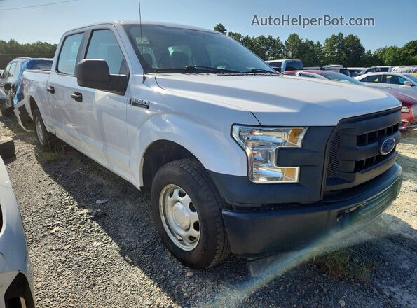 1FTEW1CF1HKD01225 2017 FORD F150 White Widok z przodu
