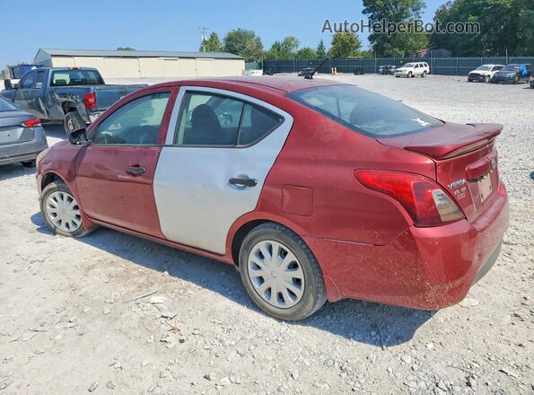 3N1CN7AP7HL830334 2017 NISSAN VERSA Maroon Tył prawy