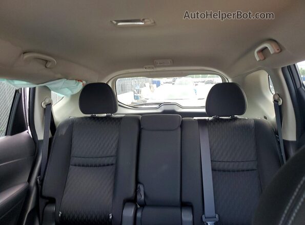 KNMAT2MT5LP526129 2020 NISSAN ROGUE Серый Вид задней части салона