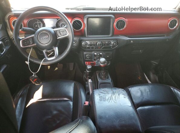 1C4HJXFG1JW305857 2018 JEEP WRANGLER Gray Vista del cuadro de instrumentos
