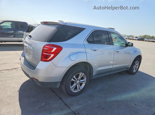 2GNALBEK7H1588424 2017 CHEVROLET EQUINOX Серебряный Передняя правая четверть