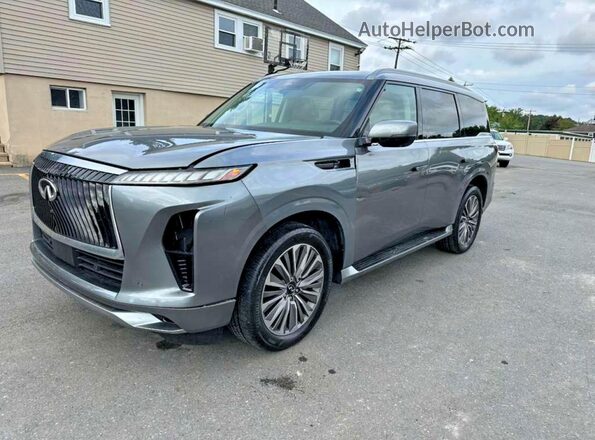 JN8AZ3DB3S9402007 2025 INFINITI QX80 Silver Задня ліва чверть