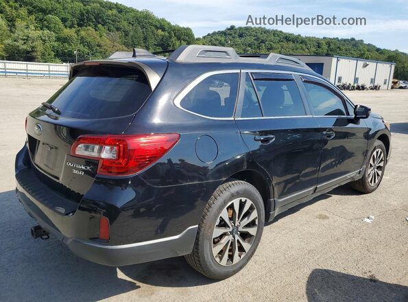 4S4BSENC4G3205764 2016 SUBARU OUTBACK Black წინა მარჯვენა