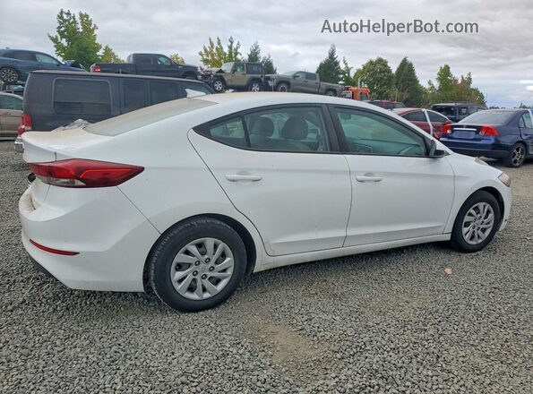 5NPD74LF5HH064053 2017 HYUNDAI ELANTRA White Առջևի աջ