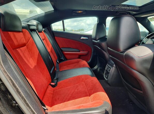 2C3CDXGJ1KH624465 2019 DODGE CHARGER Черный Вид задней части салона