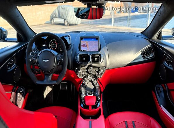 SCFSMGAW6PGN07660 2023 ASTON MARTIN VANTAGE Серебряный Вид задних сидений