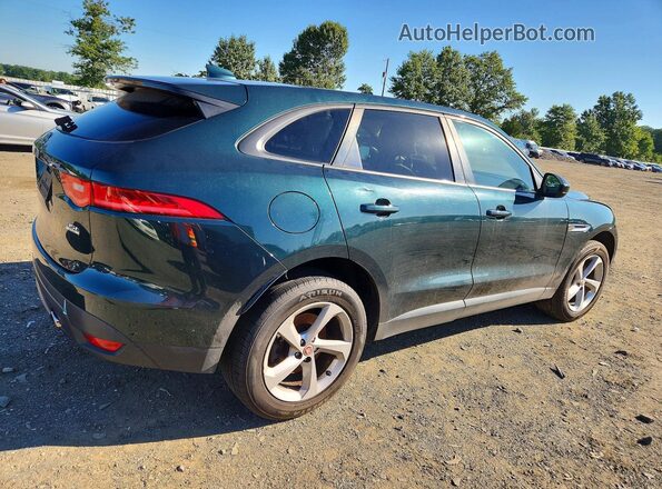SADCJ2BV6HA499671 2017 JAGUAR F-PACE Green Front right