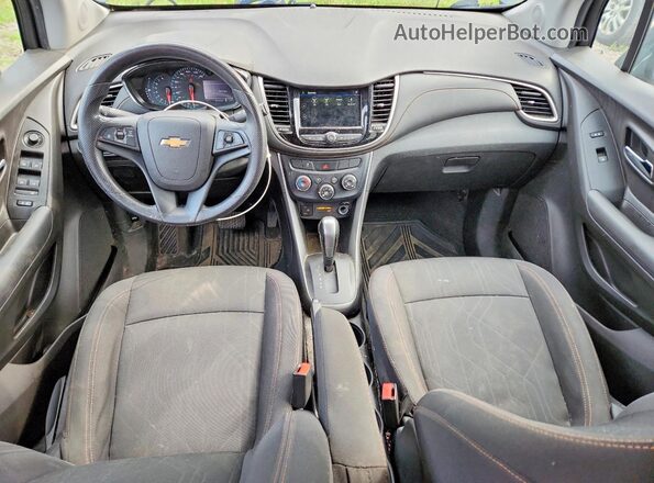 3GNCJPSB5JL404697 2018 CHEVROLET TRAX Угольный Вид щитка приборов