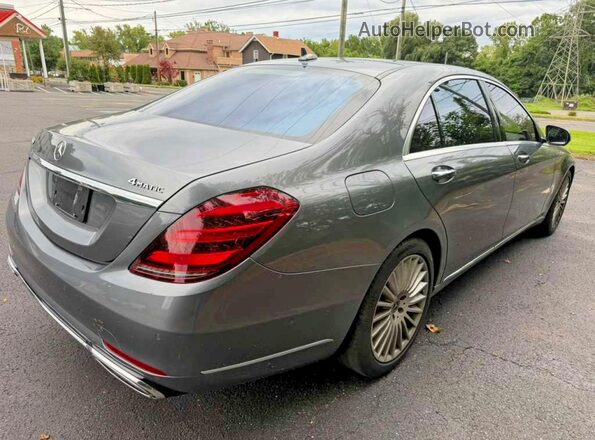 WDDUG8GB0JA346506 2018 MERCEDES-BENZ S Черный Передняя правая четверть