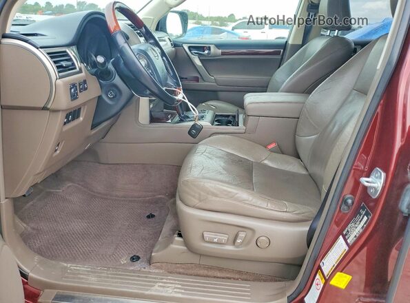 JTJBM7FX6G5137433 2016 LEXUS GX Red Առջևի վահանակի տեսք