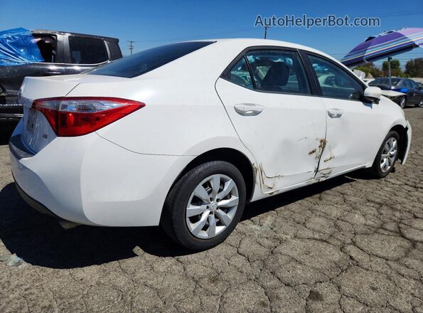 5YFBURHEXGP522619 2016 TOYOTA COROLLA White Front right