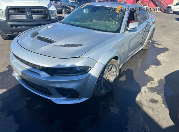 2C3CDXL93NH113954 2022 DODGE CHARGER Silver Задня права чверть